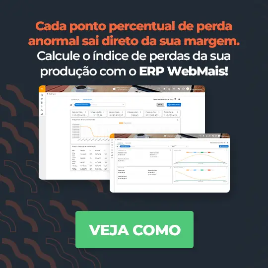 cada ponto percentual de perda anormal sai direto da sua margem
