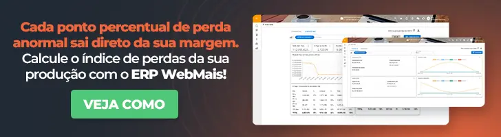 cada ponto percentual de perda anormal sai direto da sua margem