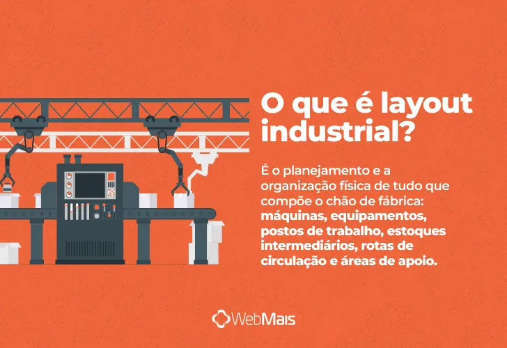 layout industrial, o que é? texto explicando o que é layout industrial de forma clara e objetiva.