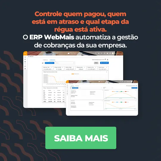 Controle quem pagou, quem está em atraso e qual etapa da régua está ativa