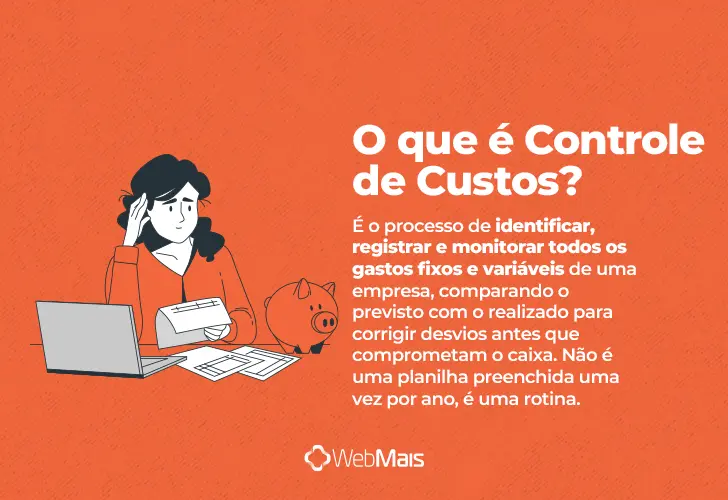 controle de custos, o que é? texto explicando o que é controle de custos de forma clara e objetiva.